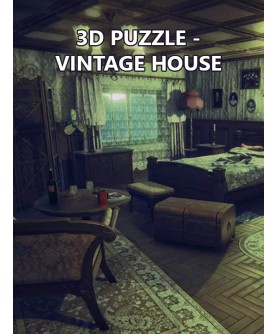 3D PUZZLE - Vintage House Steam Key GLOBAL